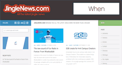 Desktop Screenshot of jinglenews.com